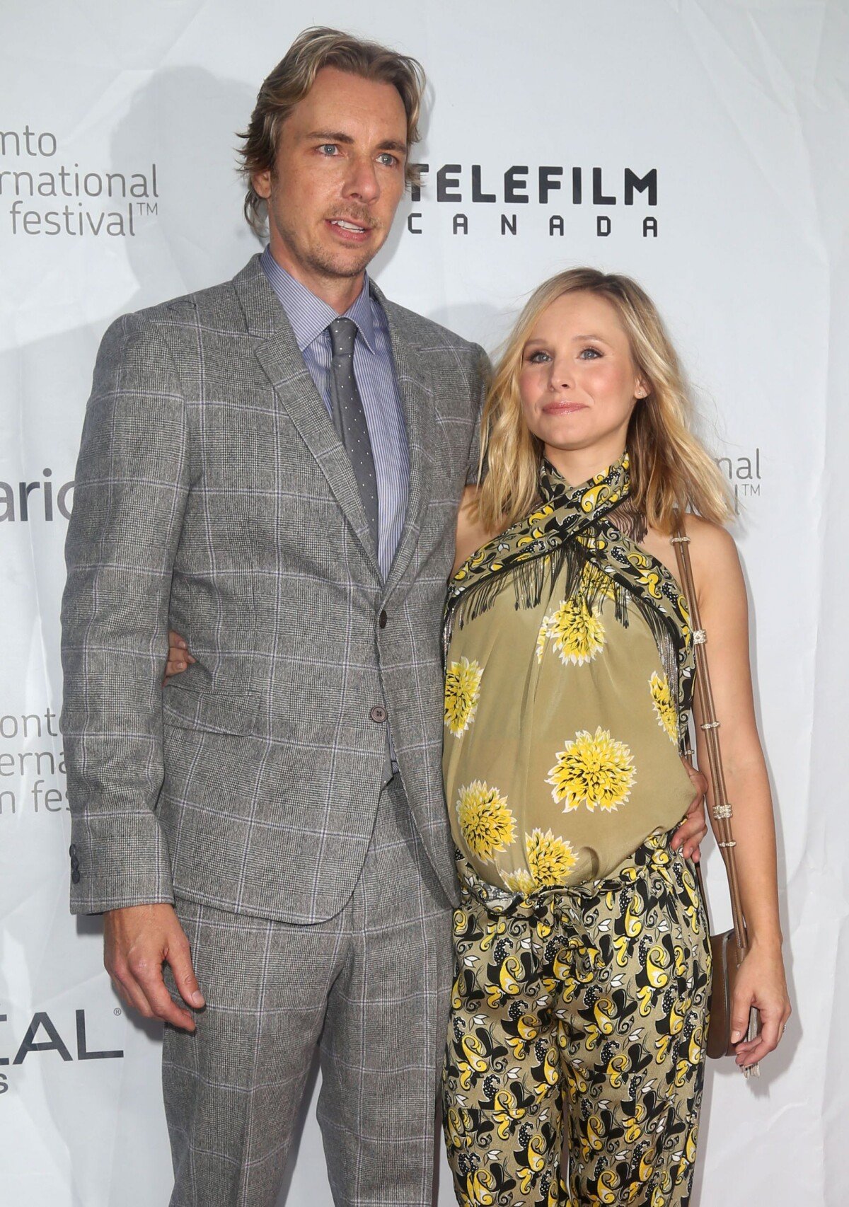 Photo : Kristen Bell (enceinte), Dax Shepard à la première du film 