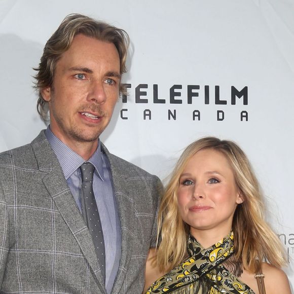 Kristen Bell (enceinte), Dax Shepard à la première du film "The Judge" au festival du film de Toronto à Toronto, le 4 septembre 2014