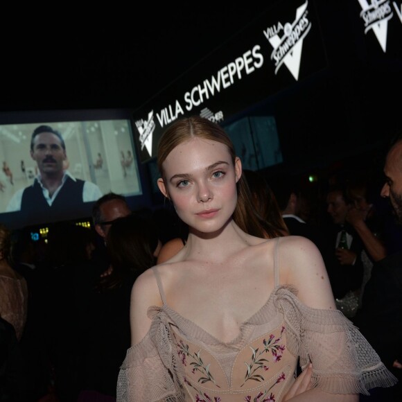 Exclusif - Elle Fanning à la soirée du film "The Neon Demon" à la Villa Schweppes lors du 69ème Festival de Cannes le 20 mai 2016. © Veeren / Bestimage