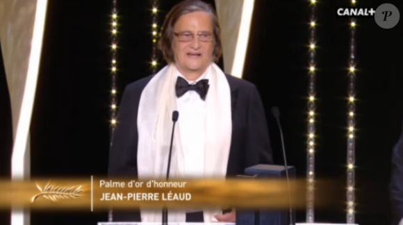 Jean-Pierre Léaud, Palme d'honneur 2016.