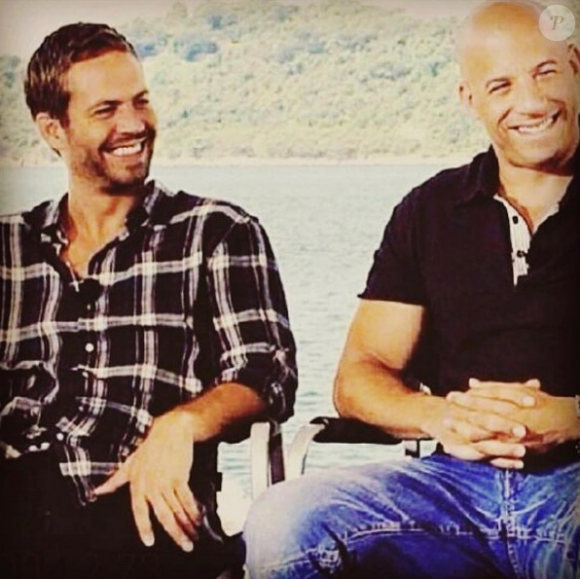 Vin Diesel rend hommage à Paul Walker dans un post Instagram posté le 21 mai 2016.