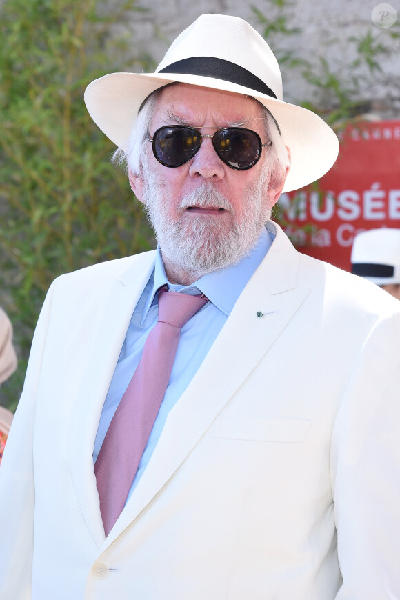 Donald Sutherland lors du Déjeuner de la presse et du jury du 69ème festival de Cannes le 20 mai 2016.