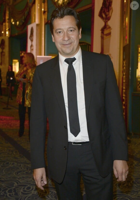 Laurent Gerra - Soirée de la 28ème Nuit des Molières au théâtre des Folies Bergère à Paris. Le 23 mai 2016 © Coadic Guirec / Bestimage