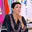 Audrey, candidate des "Reines du shopping" sur M6, abandonne en pleine émission. La styliste Cristina Cordula choquée. Le 23 mai 2016.