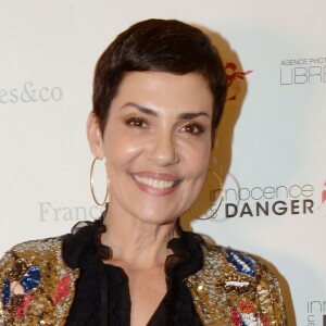 Cristina Cordula - Soirée spectacle à l'occasion des 15 ans de l'association "Innocence en Danger" au théâtre des Variétés à Paris, le 11 avril 2016. © Rachid Bellak/Bestimage