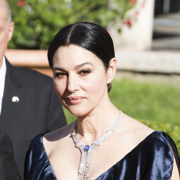 Monica Bellucci à la première de La Traviata au Teatro Dell'Opera, à Rome, le 22 mai 2016.