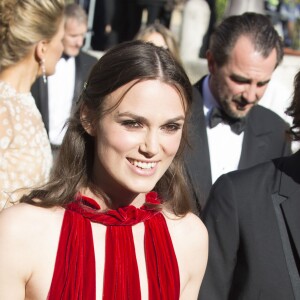 Keira Knightley et son chéri à la première de La Traviata au Teatro Dell'Opera, à Rome, le 22 mai 2016.