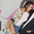 Alban Bartoli et la chanteuse Maude - Photocall - Showcase d'Alban Bartoli pour la promotion de son nouvel album "Je ne suis pas fou" au bar-restaurant ELSE à Paris, le 25 mai 2016.25/05/2016 - Paris