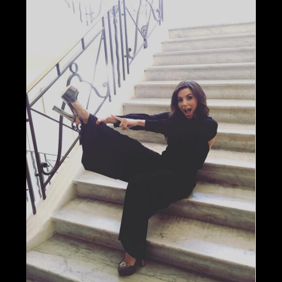 Eva Longoria à Cannes. Instagram mai 2016