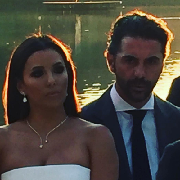 Mariage d'Eva Longoria et Jose Antonio Baston le 21 mai 2016, photo du compte Instagram de l'actrice Melanie Griffith