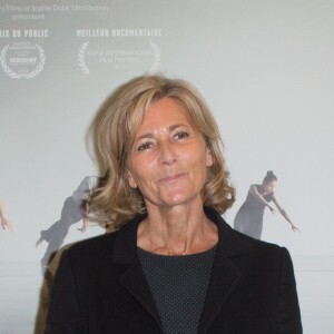 Claire Chazal - Avant-première du film "Mr. Gaga : sur les pas d'Ohad Naharin" au cinéma L'Arlequin à Paris, le 26 mai 2016