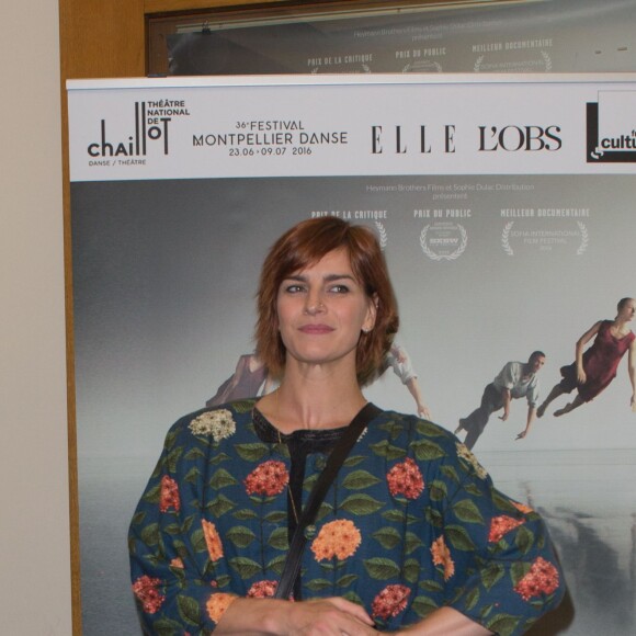 Fauve Hautot - Avant-première du film "Mr. Gaga : sur les pas d'Ohad Naharin" au cinéma L'Arlequin à Paris, le 26 mai 2016.