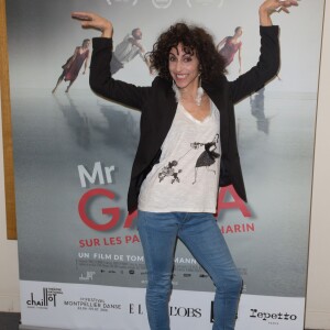 Fadila Belkebla - Avant-première du film "Mr. Gaga : sur les pas d'Ohad Naharin" au cinéma L'Arlequin à Paris, le 26 mai 2016.