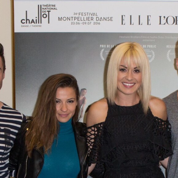Jade Geropp, Denitsa Ikonomova, Katrina Patchett, Yann-Alrick Mortreuil, Fauve Hautot - Avant-première du film "Mr. Gaga : sur les pas d'Ohad Naharin" au cinéma L'Arlequin à Paris, le 26 mai 2016.