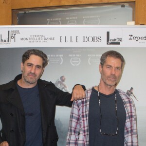 Tomer Heymann et Ohad Naaharin - Avant-première du film "Mr. Gaga : sur les pas d'Ohad Naharin" au cinéma L'Arlequin à Paris, le 26 mai 2016.