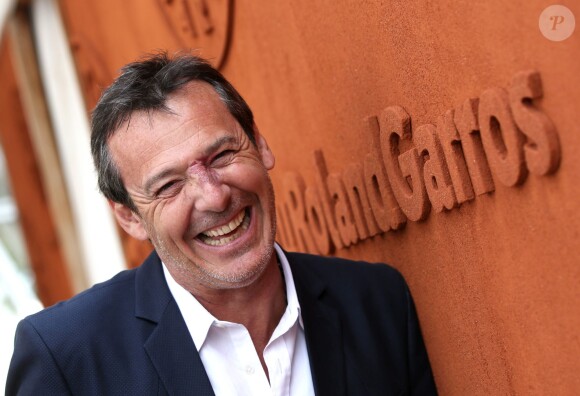Jean-Luc Reichmann -People au village des Internationaux de Tennis de Roland Garros le 27 mai 2016. © Dominique Jacovides / Bestimage