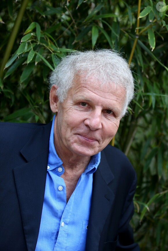 Patrick Poivre d'Arvor -People au village des Internationaux de Tennis de Roland Garros le 27 mai 2016. © Dominique Jacovides / Bestimage