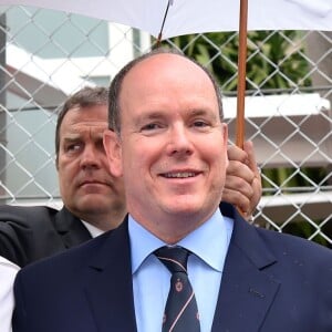 Le prince Albert II de Monaco et la princesse Charlène de Monaco - 74ème Grand Prix de Formule 1 de Monaco, le 29 mai 2016. © Bruno Bebert/Bestimage