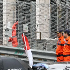 Le prince Albert II de Monaco et la princesse Charlène de Monaco ont assisté au 74e Grand Prix de Formule 1 de Monaco, le 29 mai 2016, remporté par Lewis Hamilton.