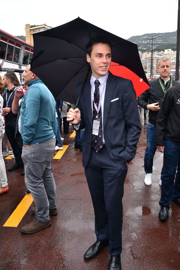 Louis Ducruet lors du 74e Grand Prix de F1 de Monaco, remporté par Lewis Hamilton devant D. Ricciardo et S. Perez, le 29 mai 2016. © Bruno Bebert/Bestimage