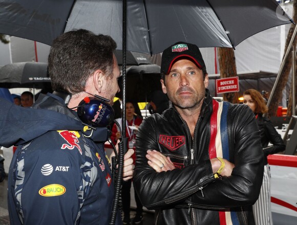 Patrick Dempsey - 74ème Grand Prix de Formule 1 de Monaco, le 29 mai 2016. C'est Lewis Hamilton qui a terminé premier devant D.Ricciardo et S.Perez.  The Formula 1 Grand Prix of Monaco, on May 29th, 2016, Monaco.29/05/2016 - Monaco