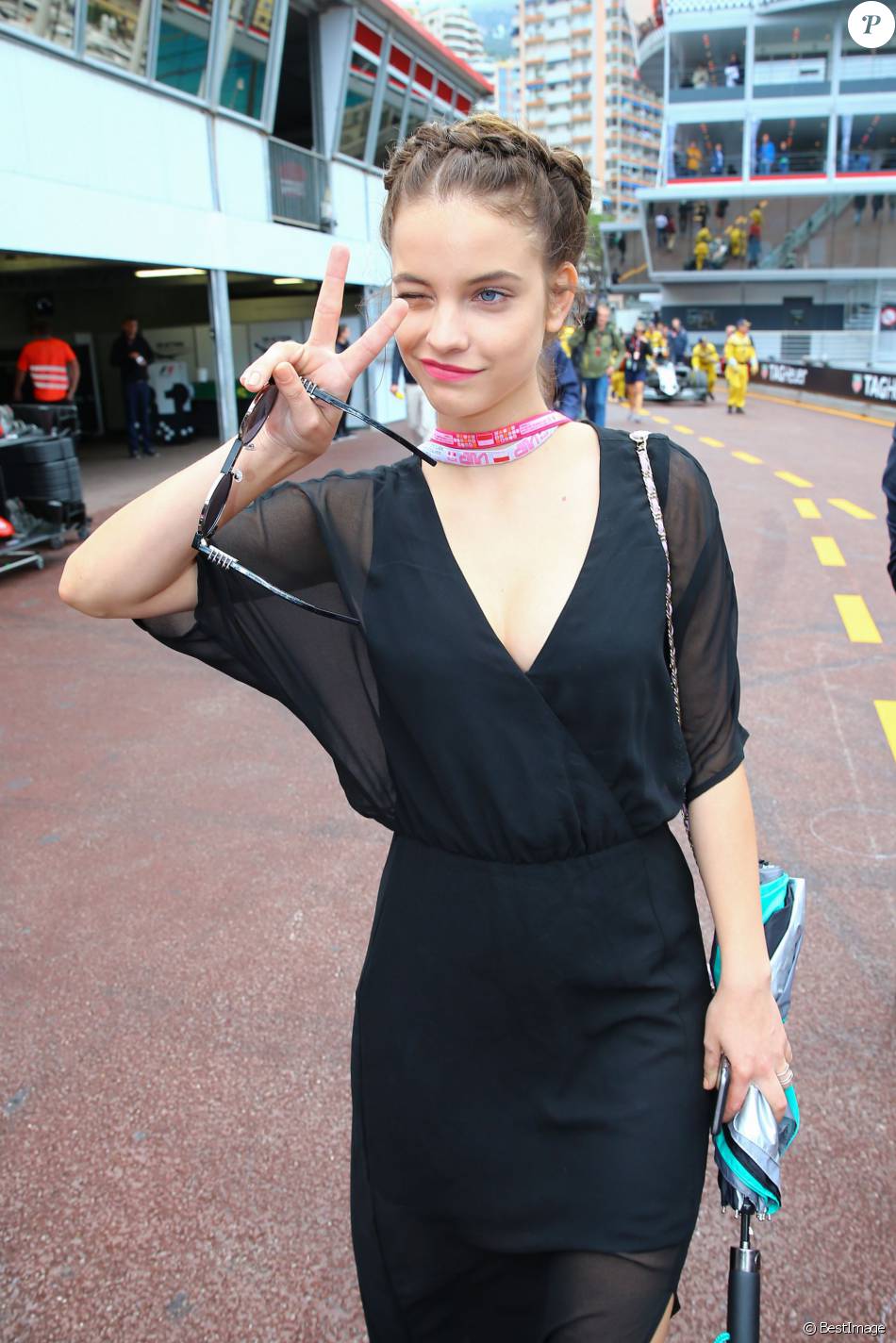 Barbara Palvin au 74e Grand Prix de F1 de Monaco, remporté par Lewis