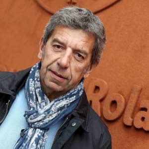 Michel Cymes - People au village des Internationaux de France de tennis de Roland Garros à Paris. Le 22 mai 2016. © Dominique Jacovides/Bestimage