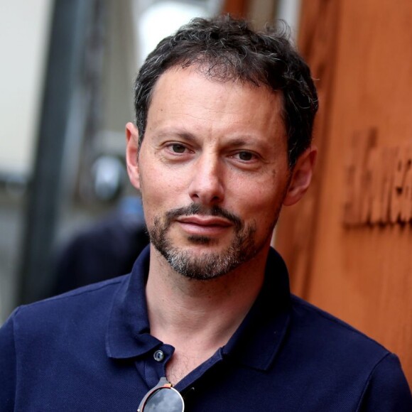 Marc-Olivier Fogiel - People au village lors du Tournoi de Roland-Garros (les Internationaux de France de tennis) à Paris, le 28 mai 2016. © Dominique Jacovides/Bestimage