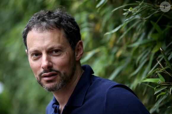 Marc-Olivier Fogiel - People au village lors du Tournoi de Roland-Garros (les Internationaux de France de tennis) à Paris, le 28 mai 2016. © Dominique Jacovides/Bestimage