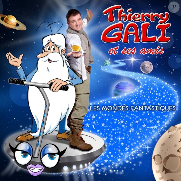 Pochette du disque de Thierry Gali, Les mondes fantastiques