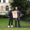Sébastien Folin et Antoine de Caunes à la Conférence de presse "Solidays of Love" au Conseil régional d'Ile de France le 2 juin 2016 © Pierre Perusseau / Bestimage