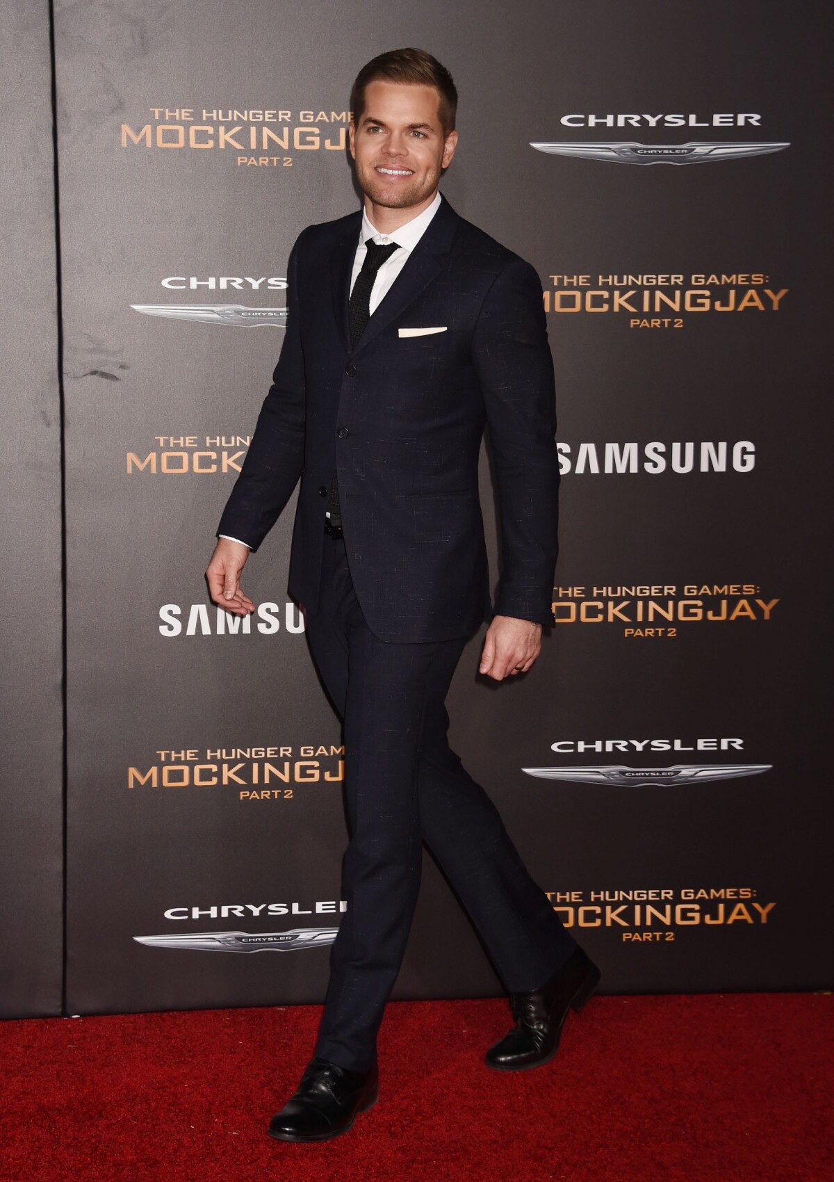 Photo : Wes Chatham - Première de Hunger Games La révolte partie 2 à