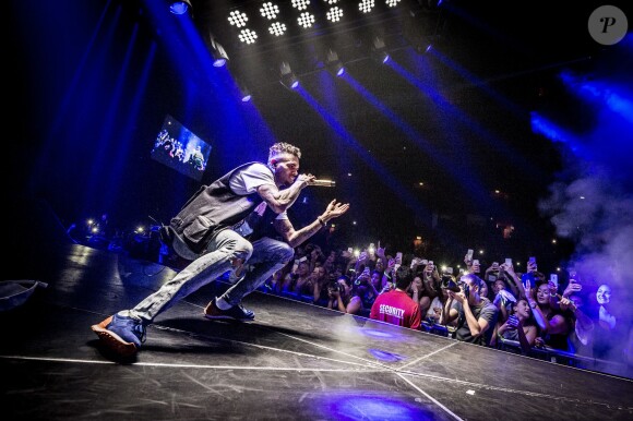 Chris Brown en concert à Stockholm en Suède le 2 juin 2016.