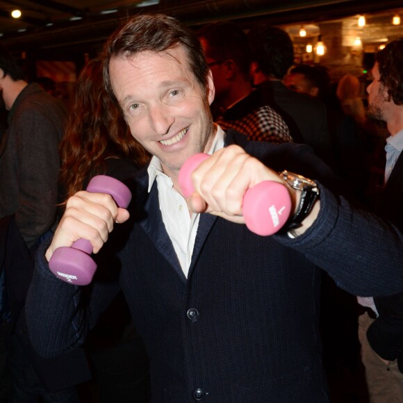 Exclusif - Stéphane Rotenberg - Soirée pour le lancement de l'accessoire fitness Active Base de la marque Proform (une entité de ICON Health & Fitness, la première marque américaine de fitness à domicile) au restaurant Il Cottage à Paris, le 31 mai 2016. © Rachid Bellak/LMS/Bestimage