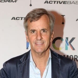 Exclusif - Bernard de La Villardière - Soirée pour le lancement de l'accessoire fitness Active Base de la marque Proform (une entité de ICON Health & Fitness, la première marque américaine de fitness à domicile) au restaurant Il Cottage à Paris, le 31 mai 2016. © Rachid Bellak/LMS/Bestimage