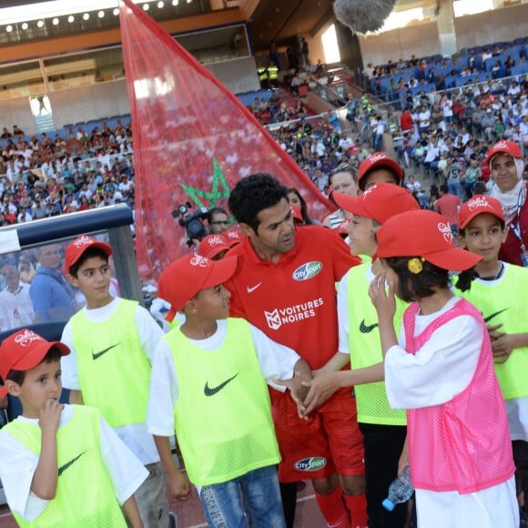 Jamel Debbouze au "Charity Football Game 2016" au festival Marrakech du Rire. Le match de foot réunis des célébrités au Grand Stade de Marrakech et les bénéfices sont reversés aux associations marocaines d'aide à l'enfance. Marrakech, le 5 juin 2016. © Bellack Rachid/Bestimage