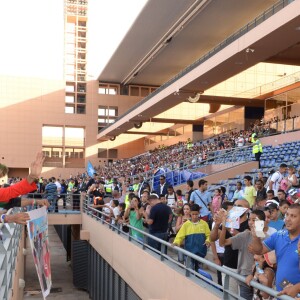 Jamel Debbouze au "Charity Football Game 2016" au festival Marrakech du Rire. Le match de foot réunis des célébrités au Grand Stade de Marrakech et les bénéfices sont reversés aux associations marocaines d'aide à l'enfance. Marrakech, le 5 juin 2016. © Bellack Rachid/Bestimage