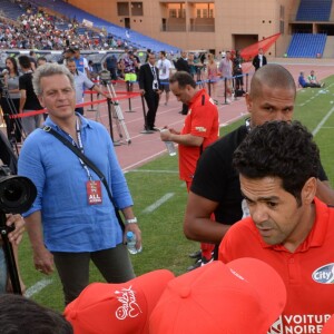 Jamel Debbouze au "Charity Football Game 2016" au festival Marrakech du Rire. Le match de foot réunis des célébrités au Grand Stade de Marrakech et les bénéfices sont reversés aux associations marocaines d'aide à l'enfance. Marrakech, le 5 juin 2016. © Bellack Rachid/Bestimage