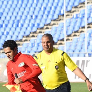 Jamel Debbouze au "Charity Football Game 2016" au festival Marrakech du Rire. Le match de foot réunis des célébrités au Grand Stade de Marrakech et les bénéfices sont reversés aux associations marocaines d'aide à l'enfance. Marrakech, le 5 juin 2016. © Bellack Rachid/Bestimage