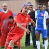 Booder au "Charity Football Game 2016" au festival Marrakech du Rire. Le match de foot réunis des célébrités au Grand Stade de Marrakech et les bénéfices sont reversés aux associations marocaines d'aide à l'enfance. Marrakech, le 5 juin 2016. © Bellack Rachid/Bestimage