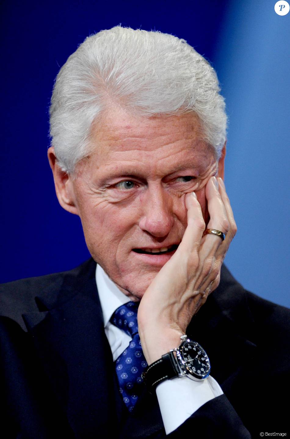 Bill Clinton lors de la réunion annuelle Clinton Initiative 2015 à New