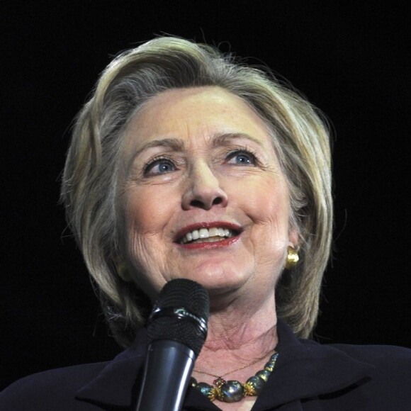 Hillary Clinton, candidate démocrates pour les élections présidentielles de 2016 aux E.U lors d'un meeting à Blackwood dans le New Jersey le 11 mai 2016. © Future-Image via ZUMA Press / Bestimage