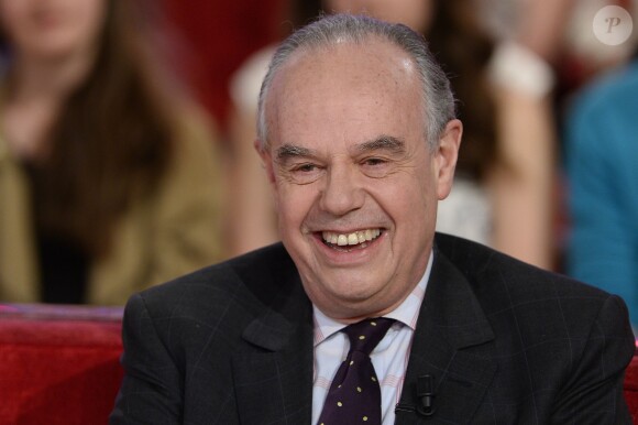 Frédéric Mitterrand - Enregistrement de l'émission "Vivement Dimanche", le 22 avril 2015