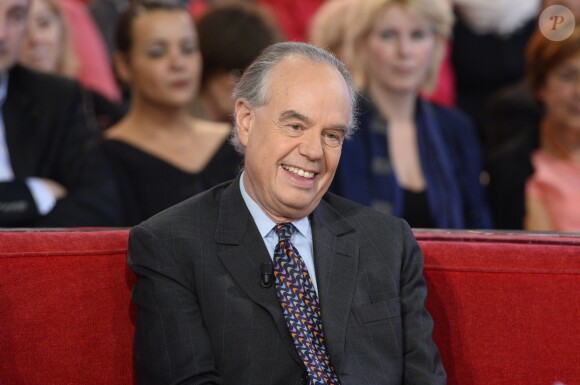 Frédéric Mitterrand dans Vivement Dimanche à Paris le 12 décembre 2013.