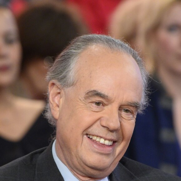 Frédéric Mitterrand dans Vivement Dimanche à Paris le 12 décembre 2013.