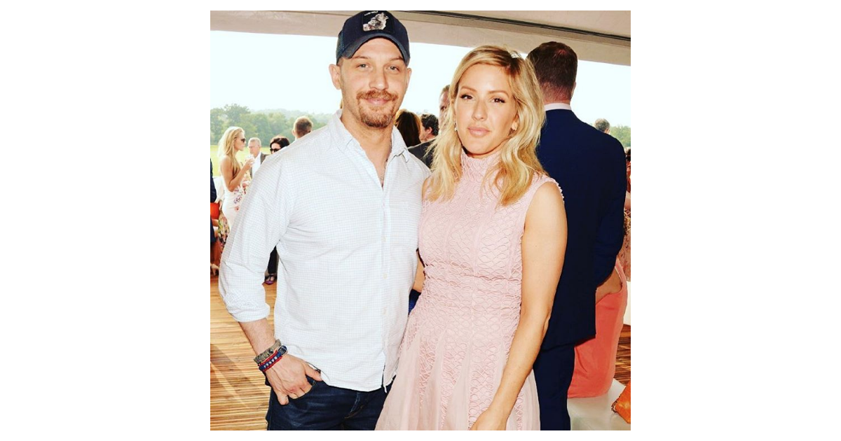 Ellie Goulding avec Tom Hardy le 28 mai 2016 lors de l ...