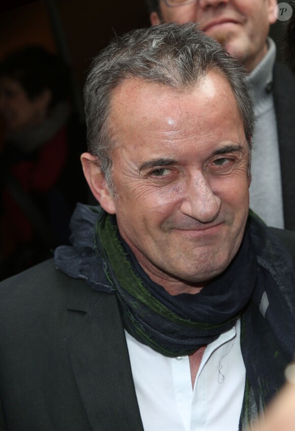 Exclusif - Christophe Dechavanne à Paris le 15 février 2016.