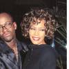 Bobby Brown et Whitney Houston à la 3e soirée internationale awards en Californie, le 30 septembre 1997