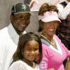 Whitney Houston et son mari Bobby Brown ainsi que leur fille Bobbi Kristina à la première de The Princess Diaries à Los Angeles, le 8 juilet 2004