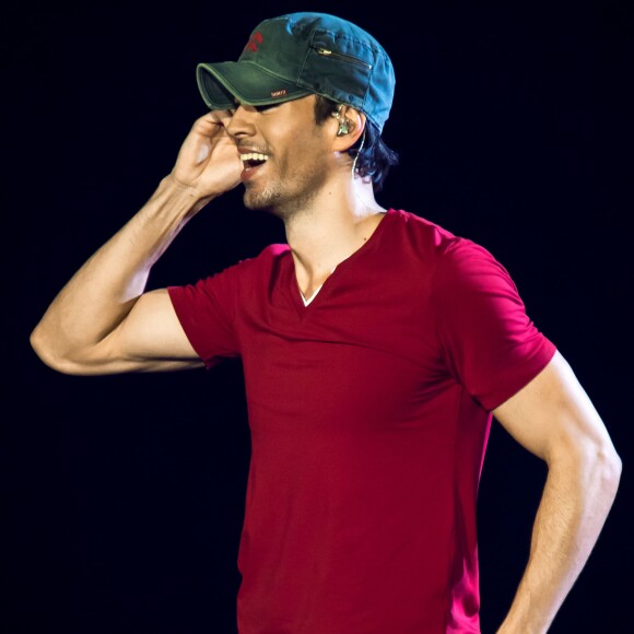 Enrique Iglesias en concert au Palais Omnisports de Paris-Bercy le 21 novembre 2014